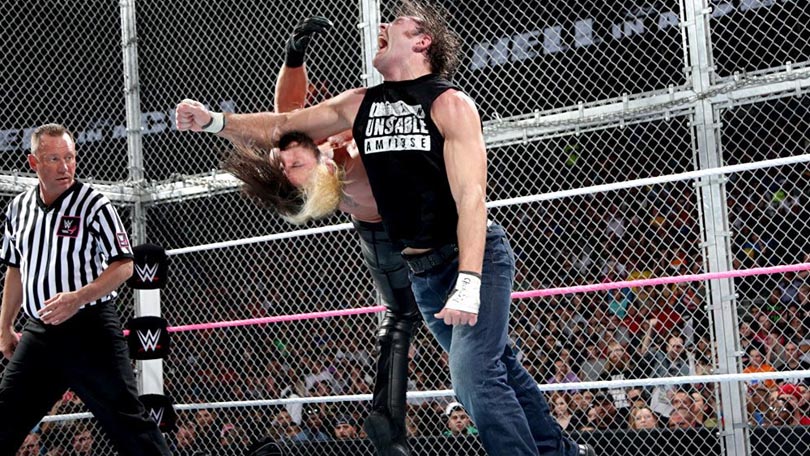 Seth Rollins vs, Jon Moxley