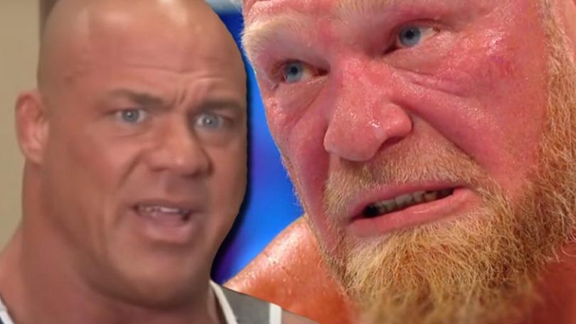 Kurt Angle & Brock Lesnar