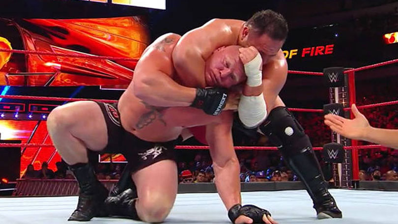 Brock Lesnar vs. Samoa Joe