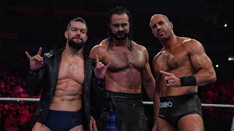 Finn Bálor, Drew McIntyre & Cesaro