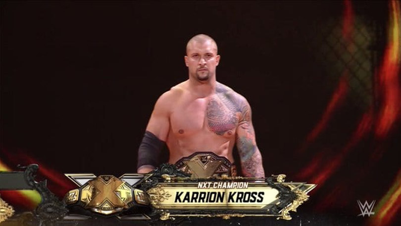 Nástup Karriona Krosse v show WWE Main Event 