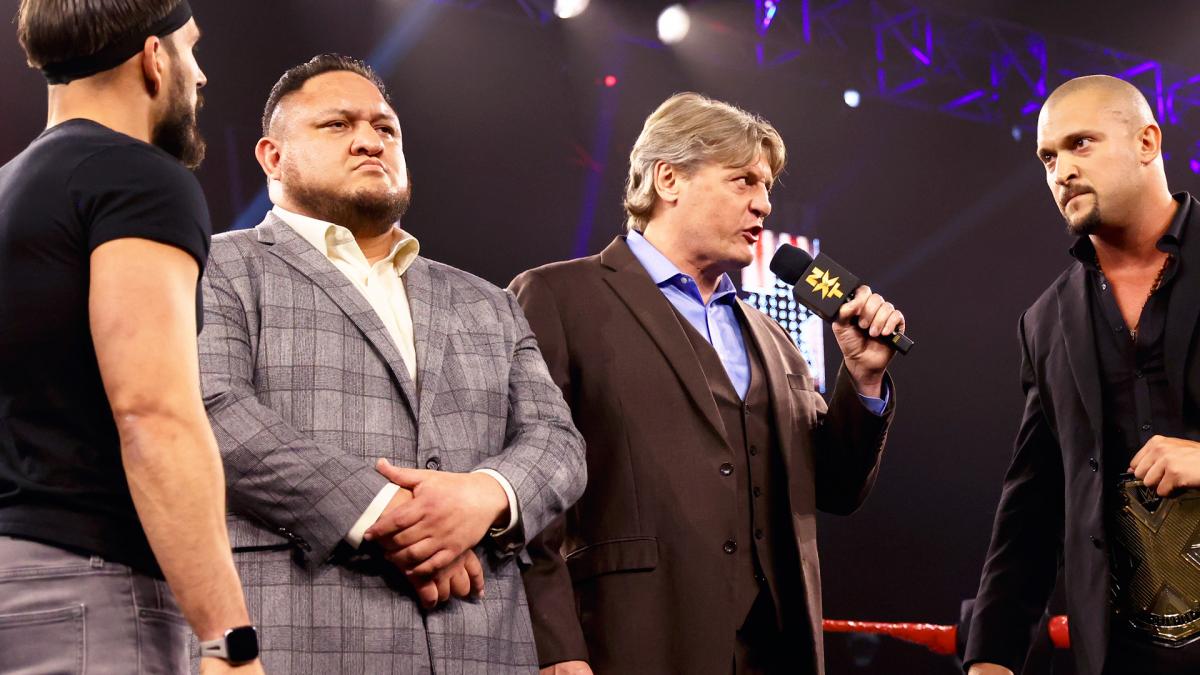 Johnny Gargano, Samoa Joe, William Regal & Karrion Kross