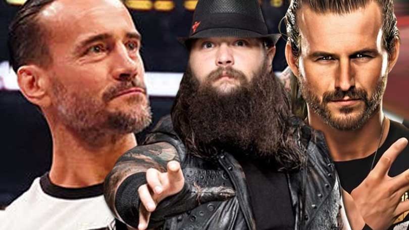 CM Punk, Bray Wyatt & Adam Cole