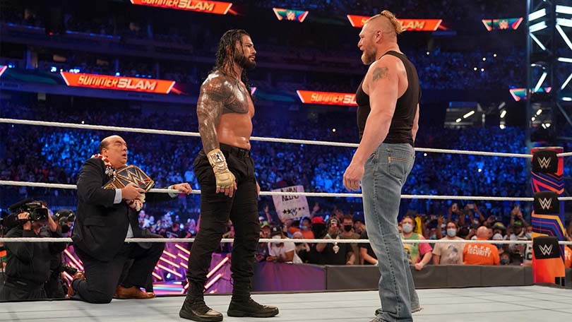 Paul Heyman, Roman Reigns & Brock Lesnar