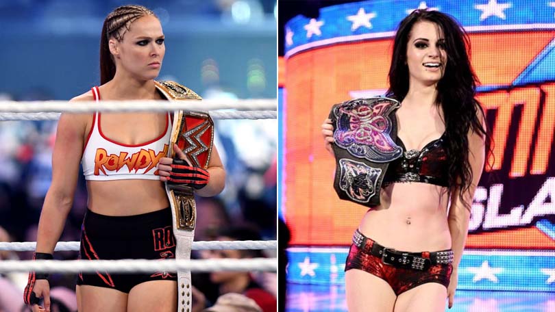 Ronda Rousey & Paige