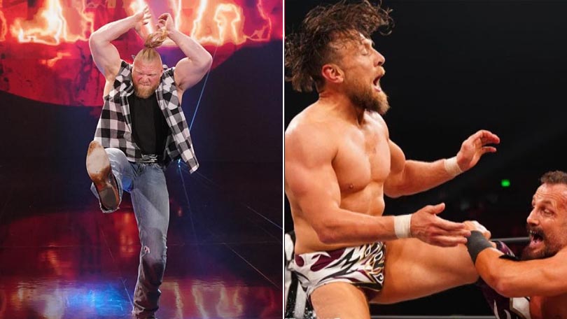 Brock Lesnar, Bryan Danielson & Bobby Fish