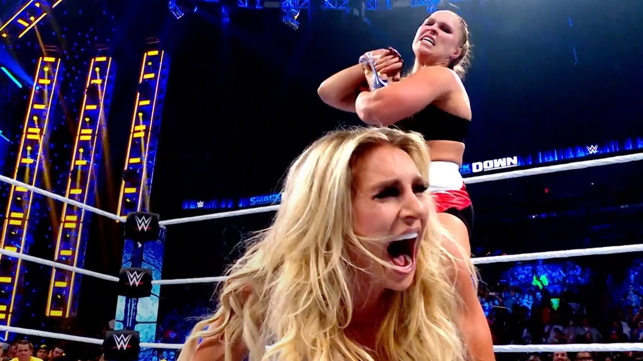 Ronda Rousey vs. Charlotte Flair