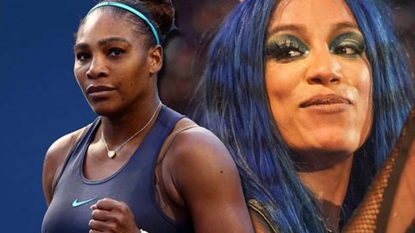 Serena Williams & Sasha Banks