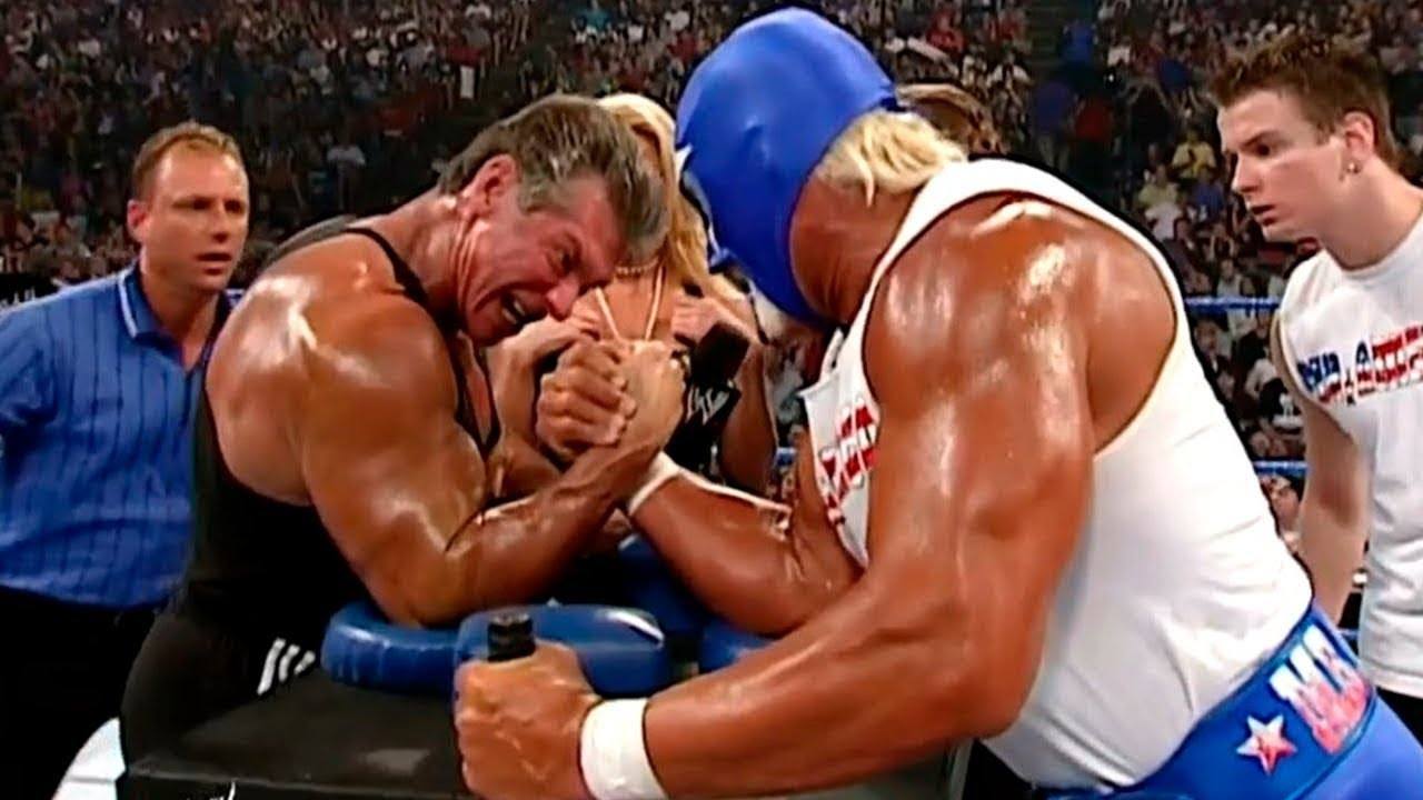 Vince McMahon & Mr. America (Hulk Hogan)