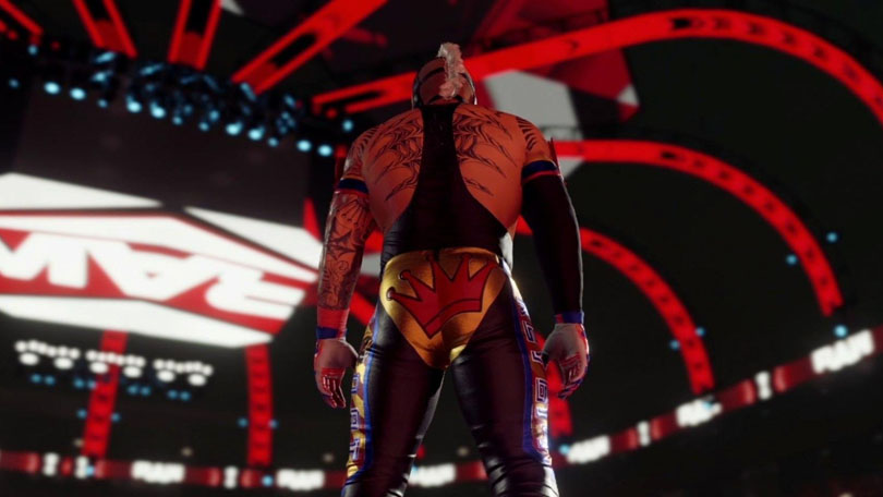 WWE 2K22 - Rey Mysterio vs. Cesaro