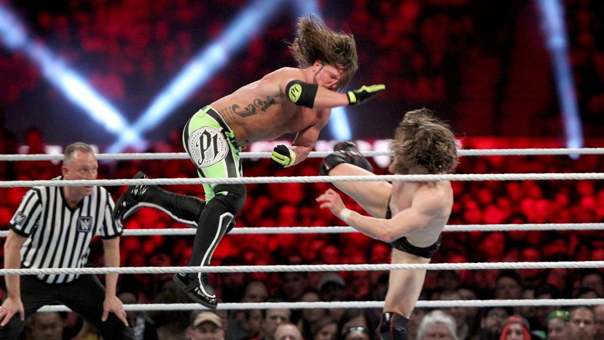 AJ Styles vs. Bryan Danielson