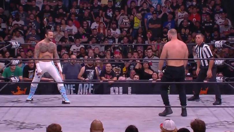 CM Punk vs. Jon Moxley