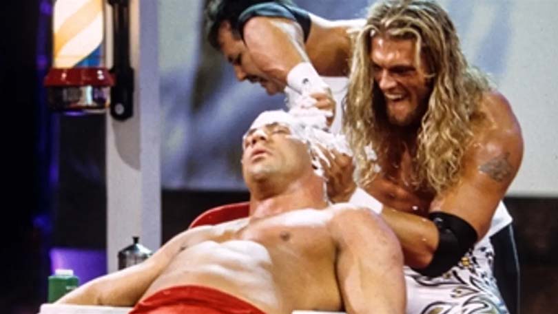 Kurt Angle vs. Edge