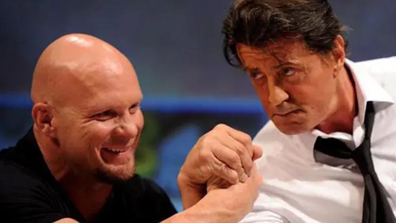 Steve Austin & Sylvester Stallone