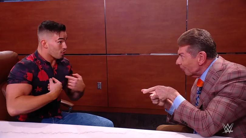 Austin Theory & Vince McMahon