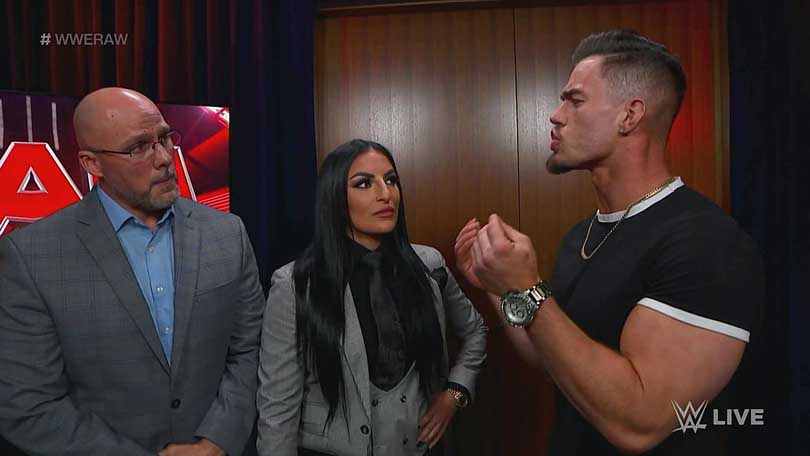 Adam Pearce, Sonya Deville & Theory