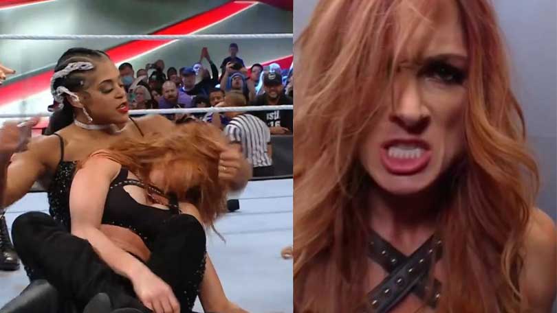 Bianca Belair vs. Becky Lynch (Foto: WWE)