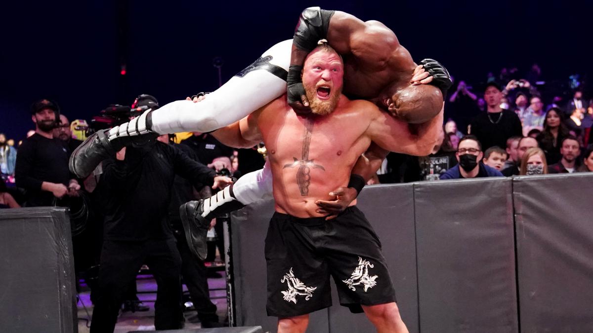 Bobby Lashley vs. Brock Lesnar