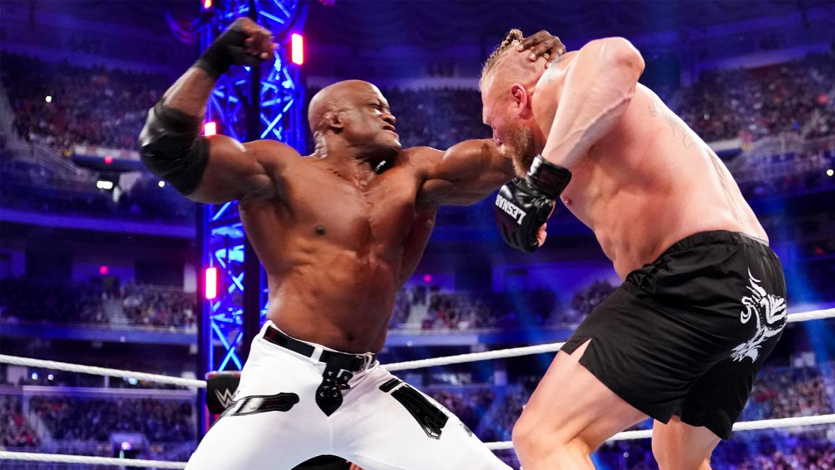 Bobby Lashley vs. Brock Lesnar