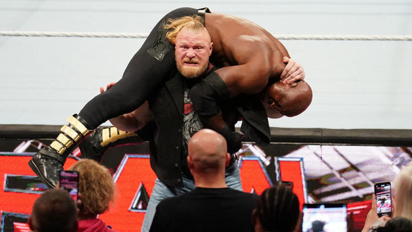 Bobby Lashley vs. Brock Lesnar