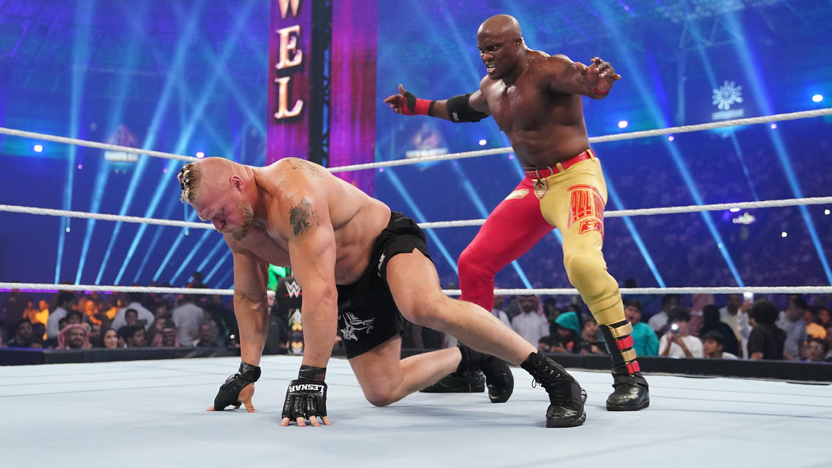 Brock Lesnar vs. Bobby Lashley