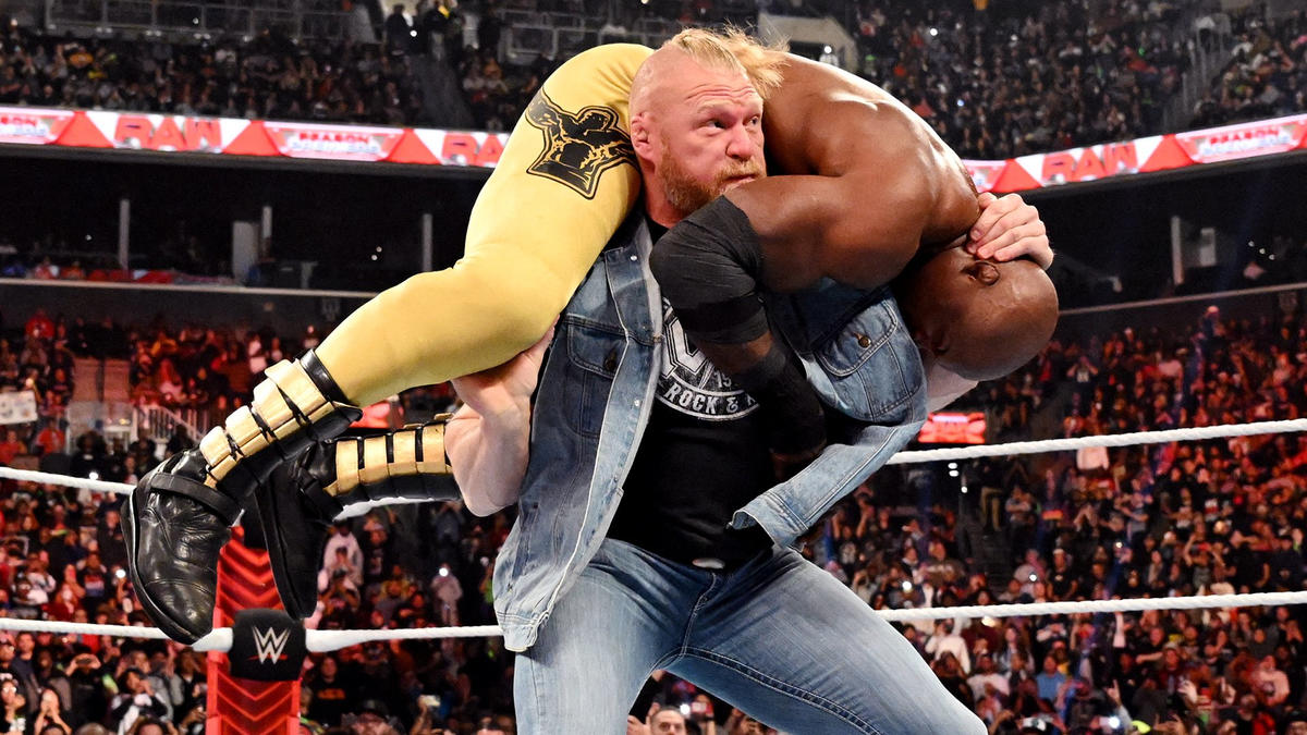 Bobby Lashley vs. Brock Lesnar