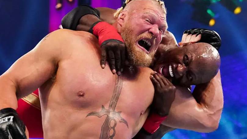 Brock Lesnar vs. Bobby Lashley