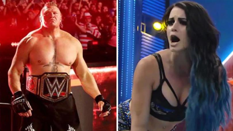 Brock Lesnar & Paige