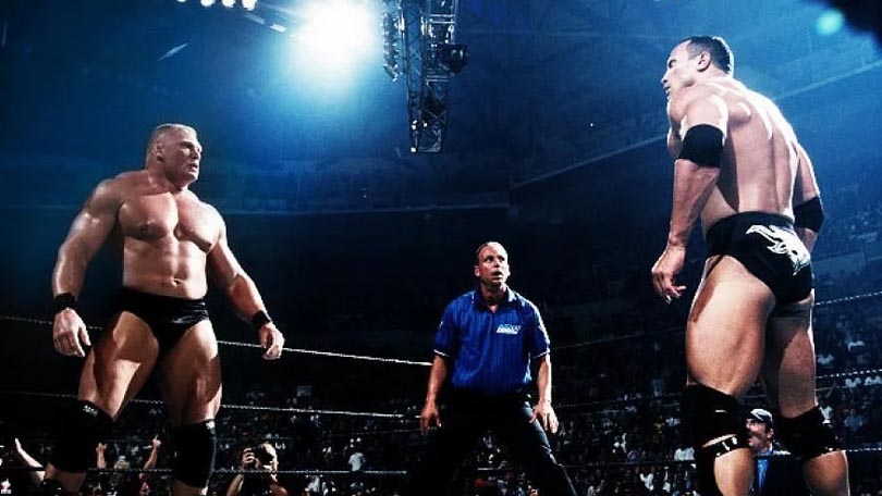Brock Lesnar vs. The Rock