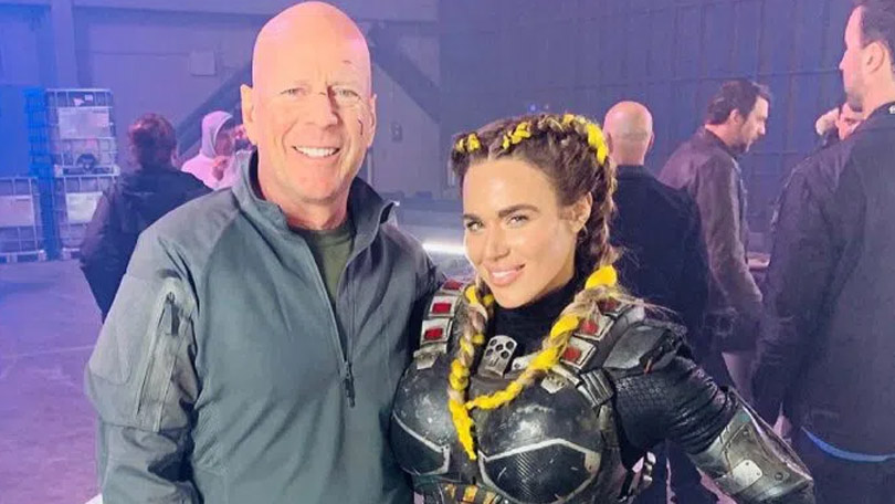 Bruce Willis & Lana