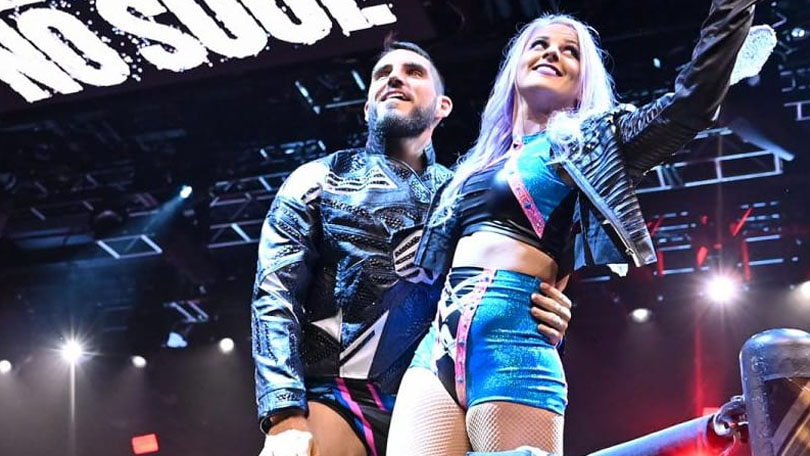 Johnny Gargano a Candice LeRae