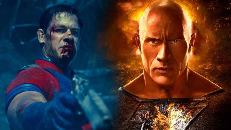 John Cena (Peacemaker) vs. The Rock (Black Adam)