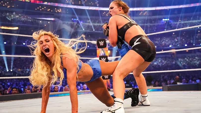 Charlotte Flair vs. Ronda Rousey