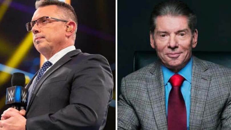 Michael Cole & Vince McMahon