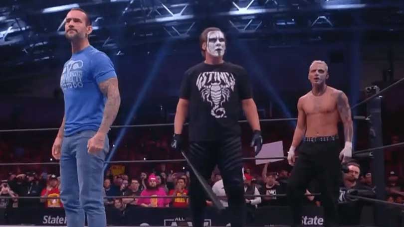 CM Punk, Sting & Darby Allin