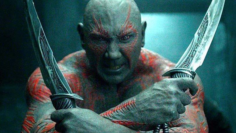 Batista jako Drax the Destroyer