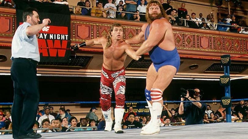 Shawn Michaels vs. „Hacksaw“ Jim Duggan