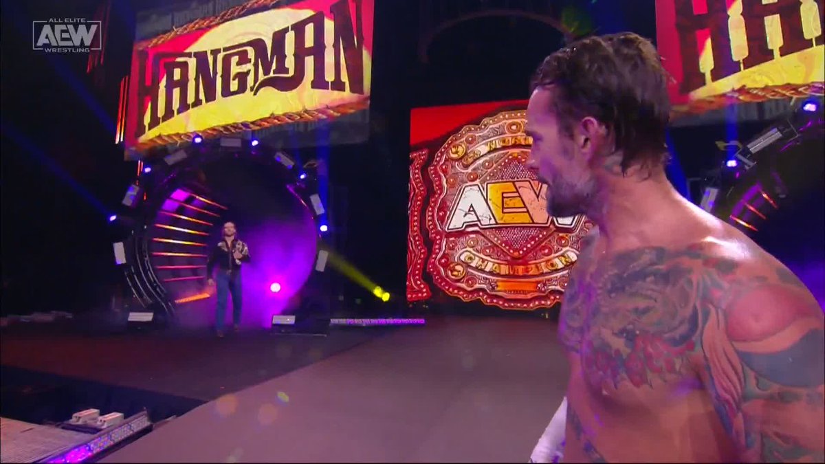‘Hangman’ Adam Page vs. CM Punk