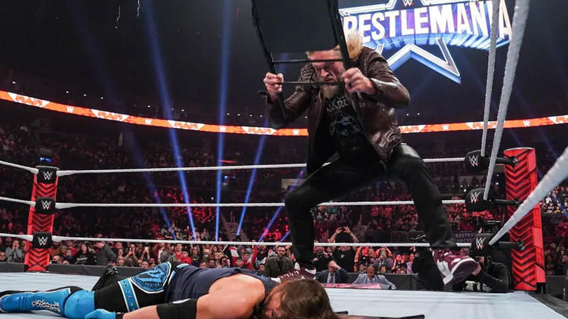 AJ Styles vs. Edge (Foto: WWE)