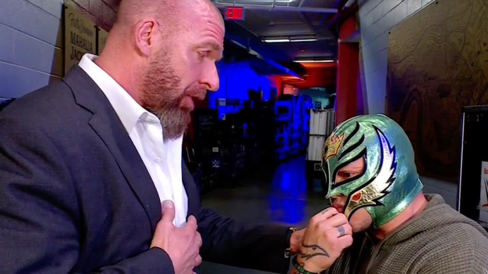 Triple H & Rey Mysterio