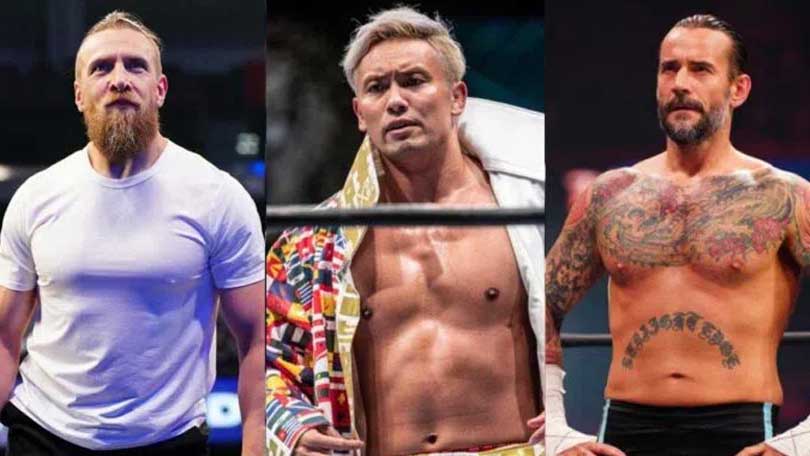 Bryan Danielson, Kazuchika Okada & CM Punk