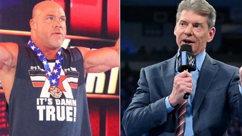 Kurt Angle & Vince McMahon