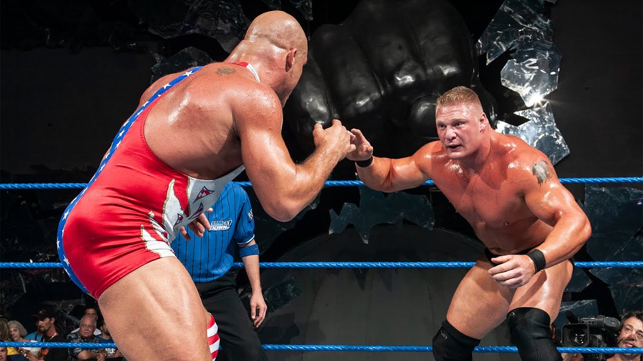 Kurt Angle & Brock Lesnar