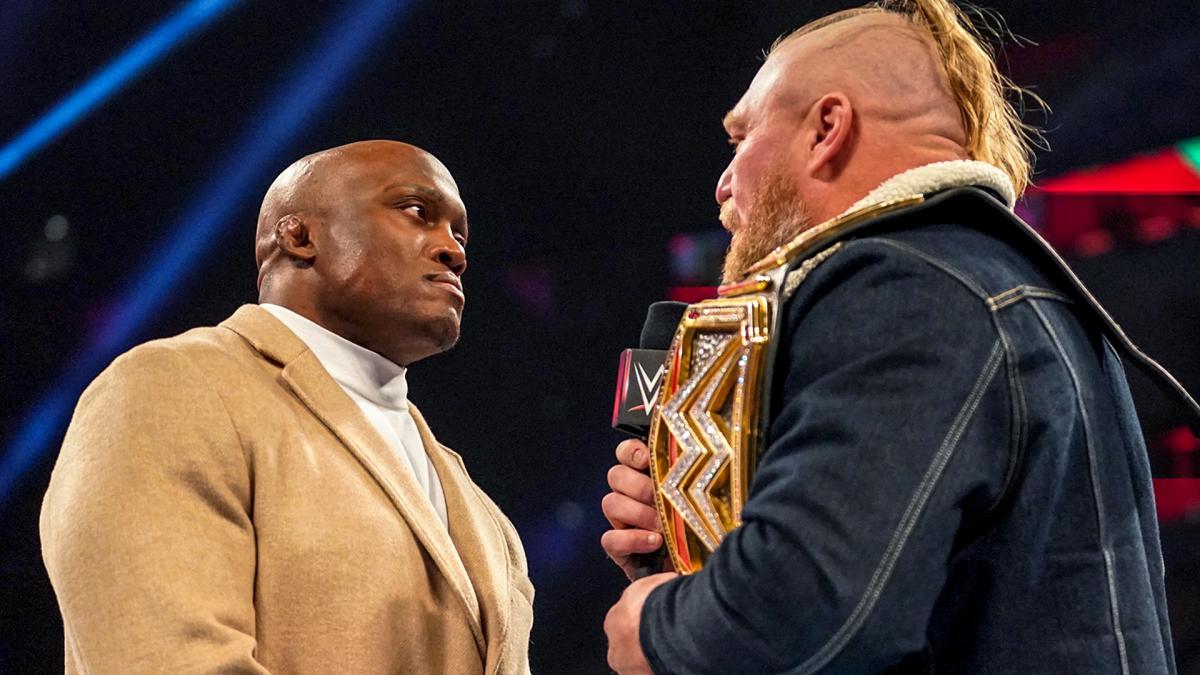 Bobby Lashley vs. Brock Lesnar