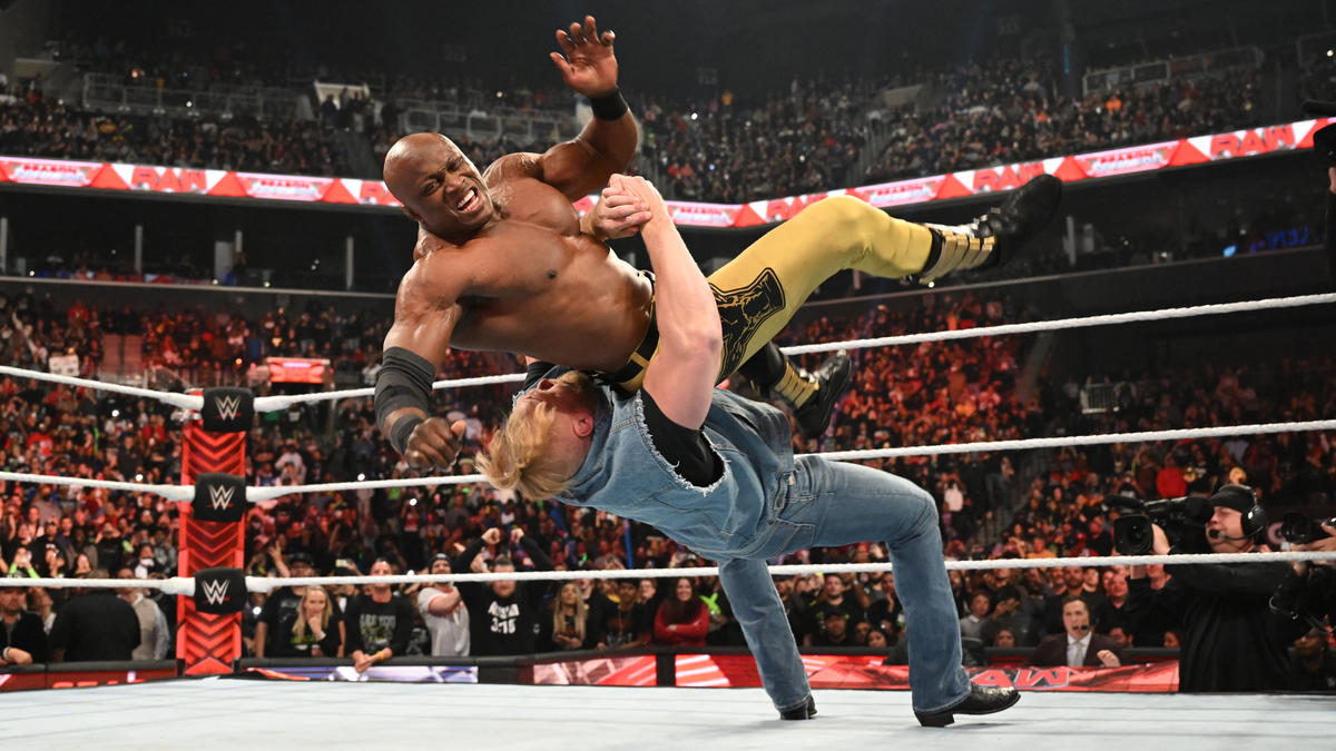 Bobby Lashley vs. Brock Lesnar