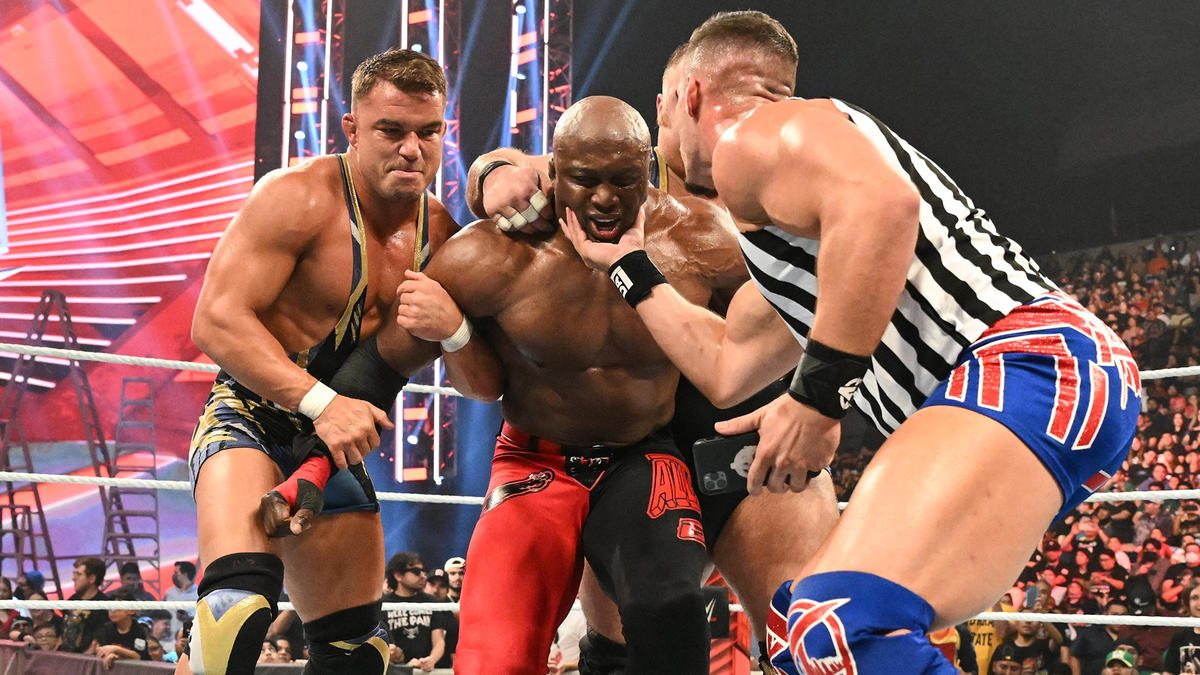 Chad Gable, Bobby Lashley & Theory