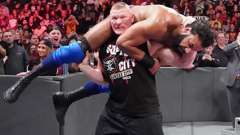 Jinder Mahal vs. Brock Lesnar