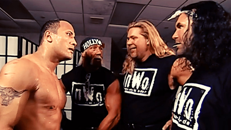 The Rock & nWo