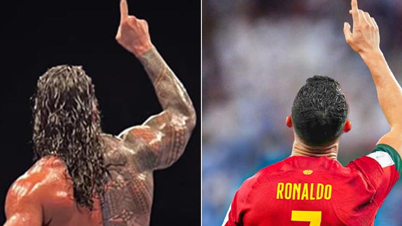 Roman Reigns & Cristiano Ronaldo