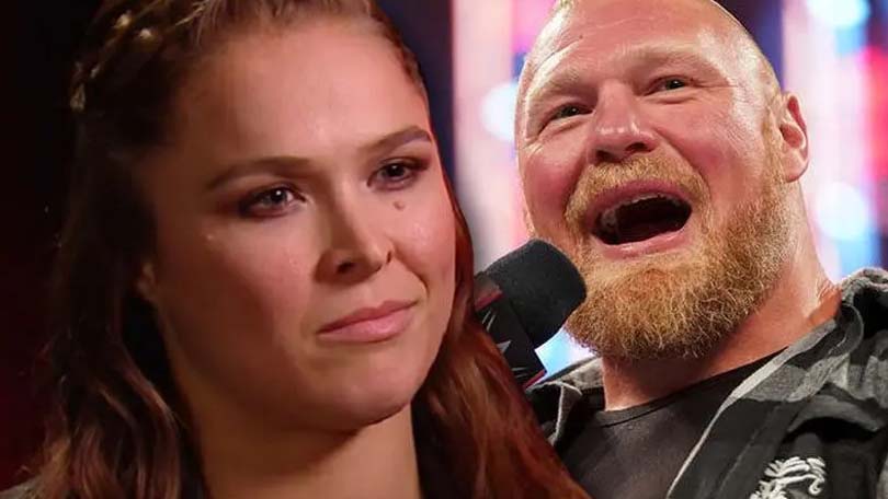 Ronda Rousey & Brock Lesnar